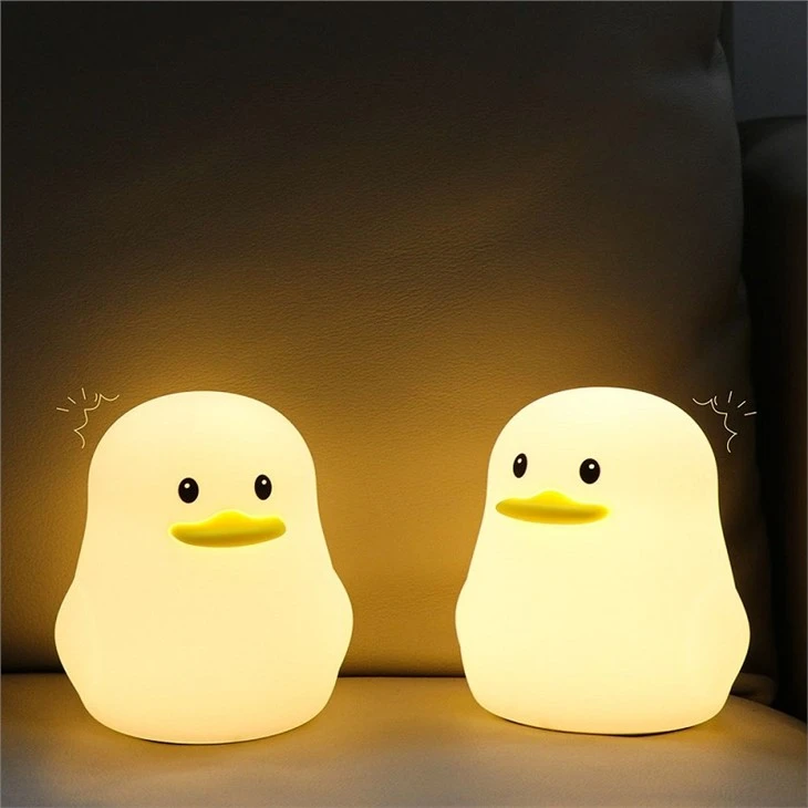 Silicone Duck Night Light
